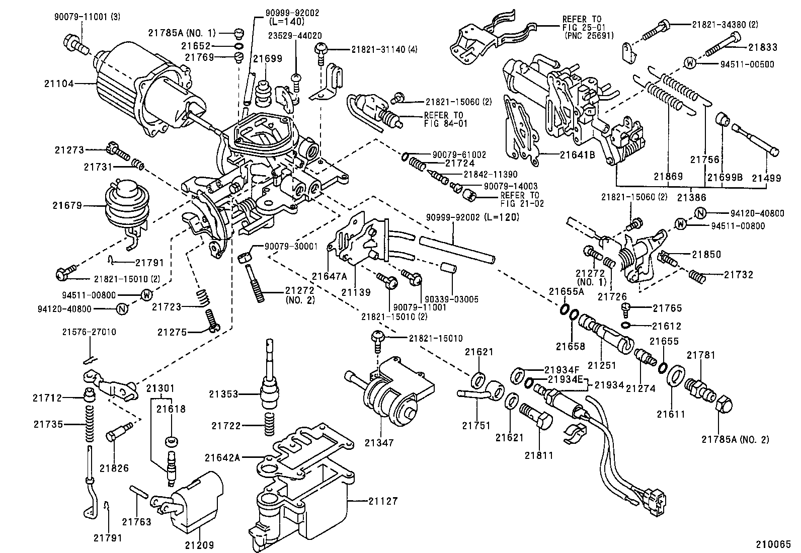 21069-15500 DASH POT SUB-ASSY product image