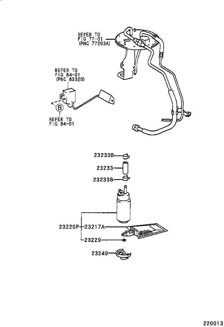23901-28121 TUBE SUB-ASSY, FUEL product image