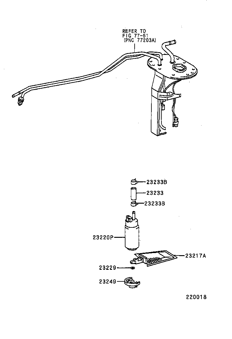 23209-79085 INJECTOR ASSY, FUEL product image