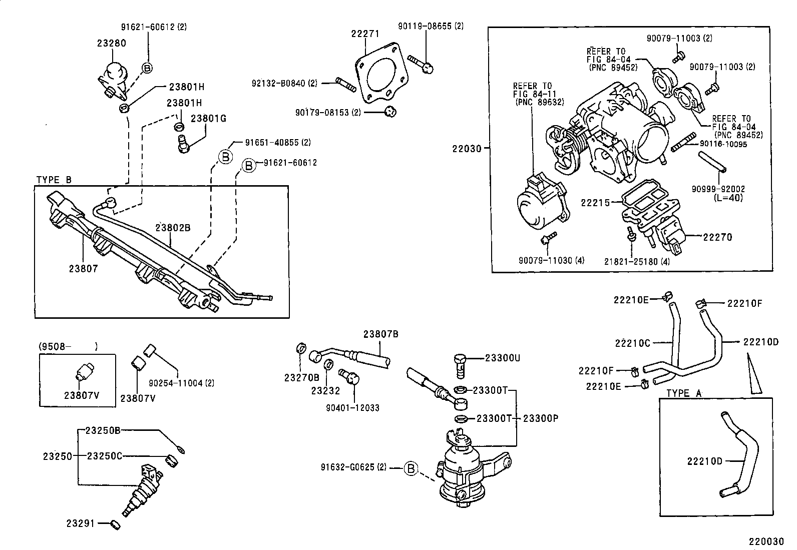 22030-74040 BODY ASSY, THROTTLE W/MOTOR product image