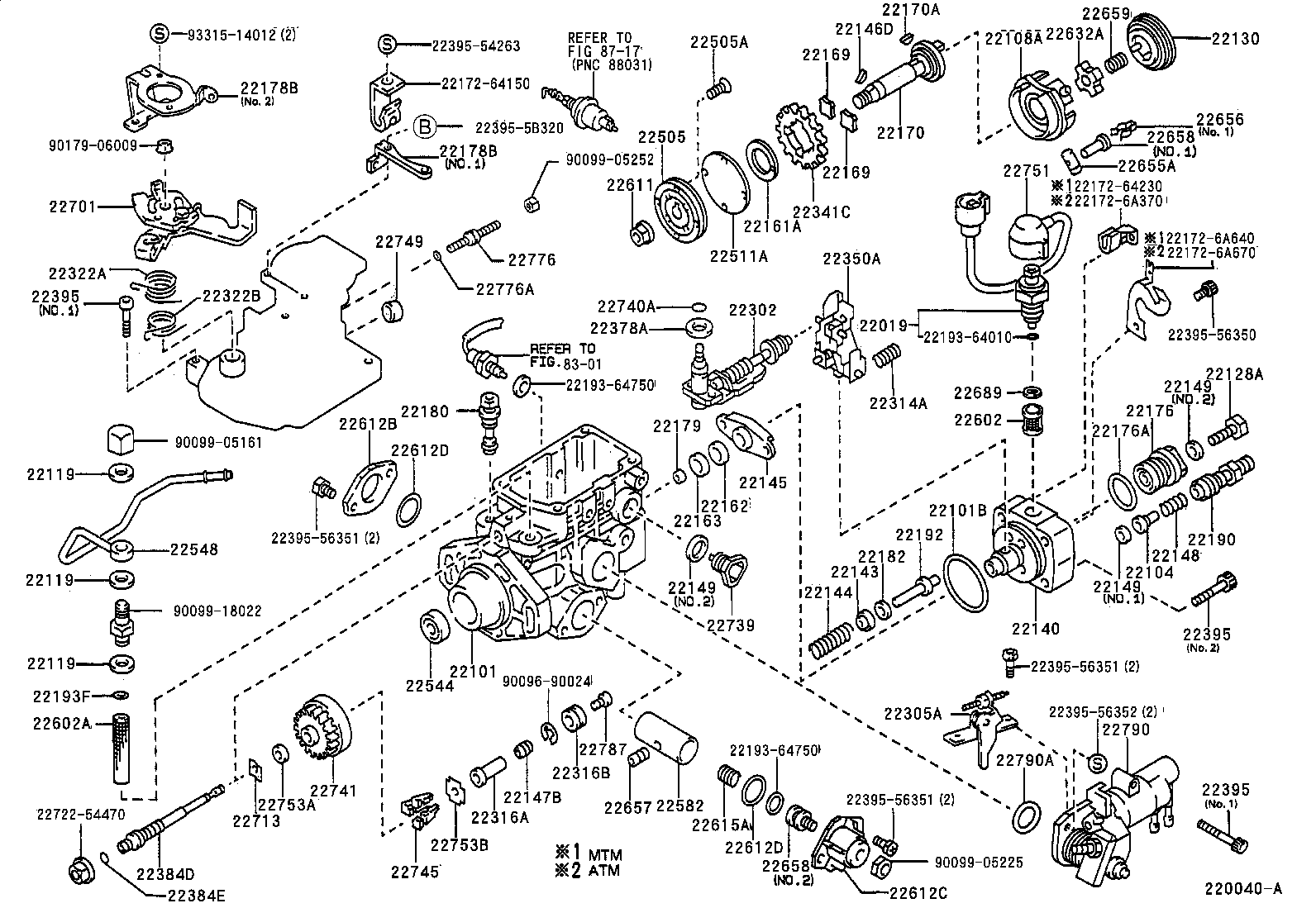 22178-55270 BRACKET(FOR INJECTION PUMP ASSY) product image