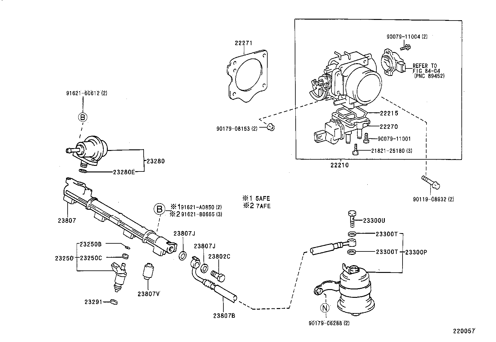 23271-16230 PIPE SUB-ASSY, FUEL, NO.1 product image