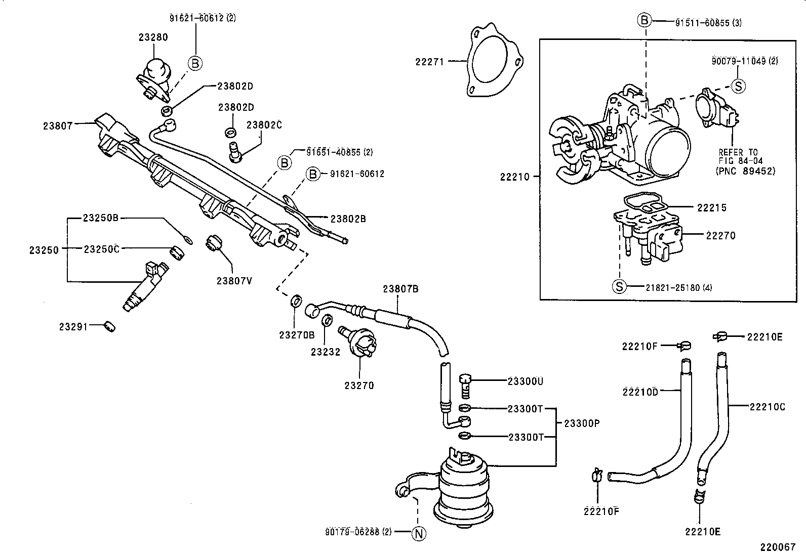 22271-88580 GASKET, THROTTLE BODY product image