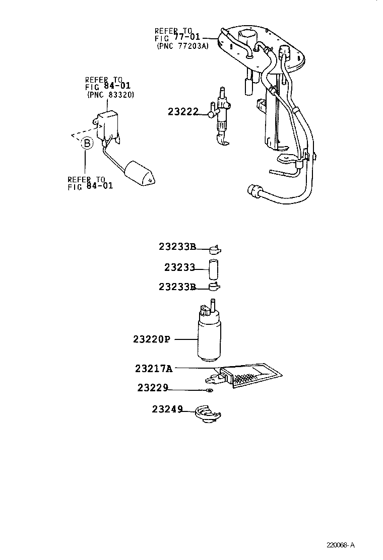 23271-16230 PIPE SUB-ASSY, FUEL, NO.1 product image