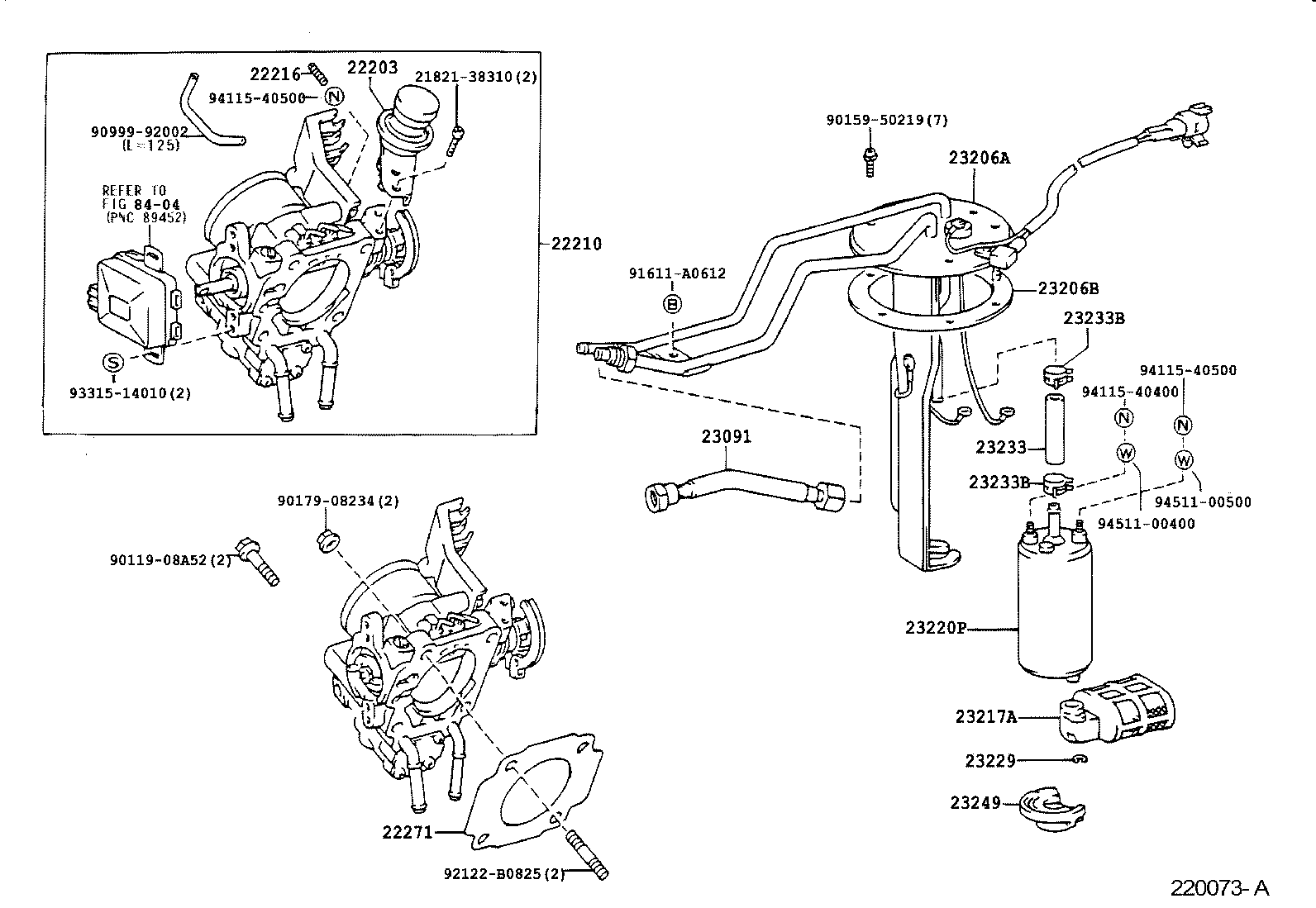23209-79105 INJECTOR ASSY, FUEL product image