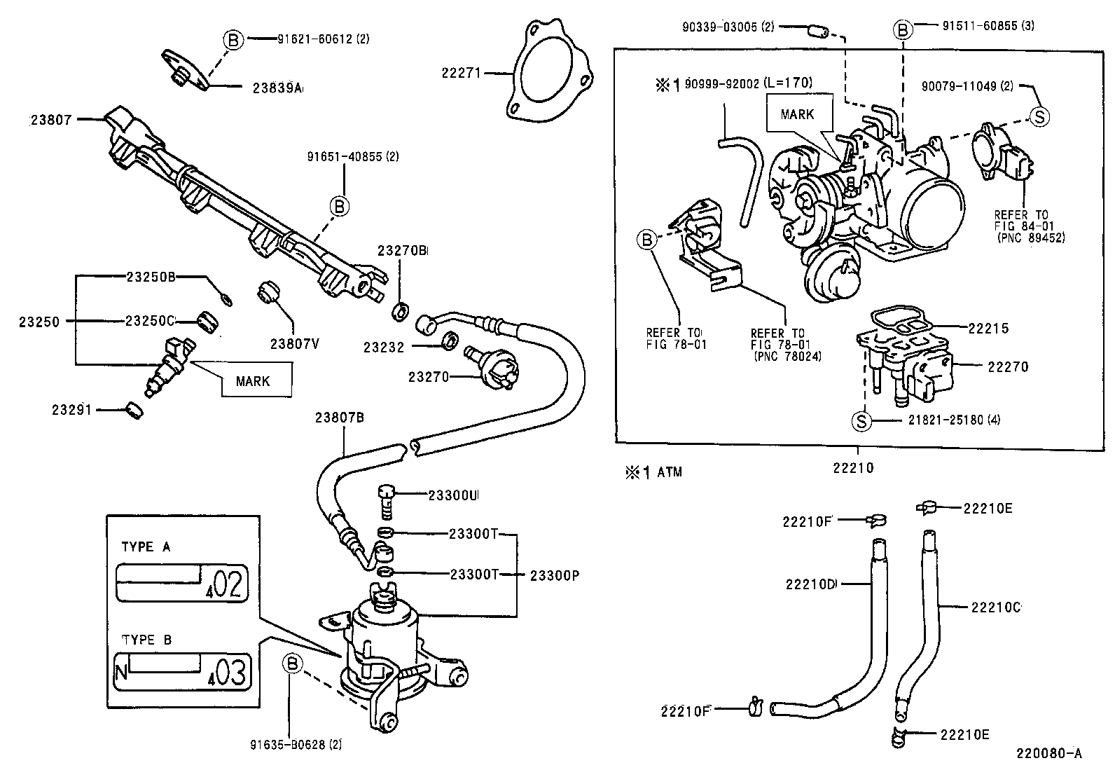 23209-11070 INJECTOR ASSY, FUEL product image