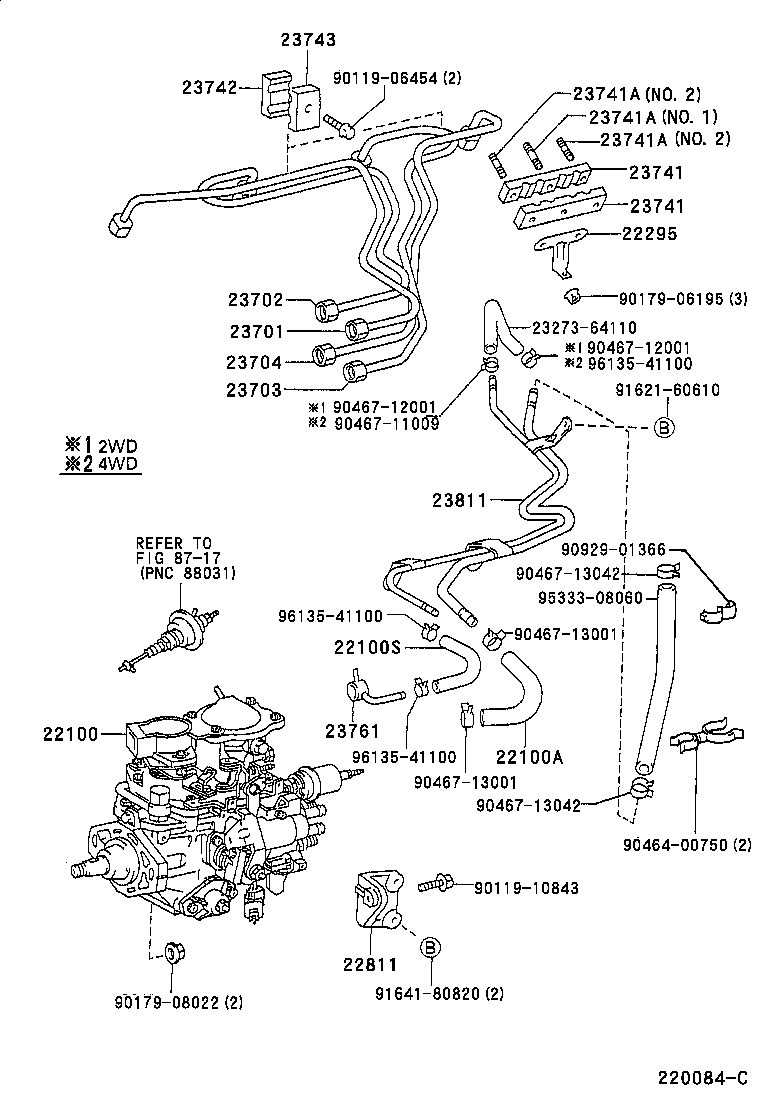 22100-6D840 PUMP ASSY, INJECTION OR SUPPLY product image