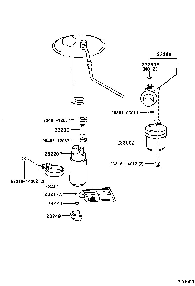 22210-11540 BODY ASSY, THROTTLE product image