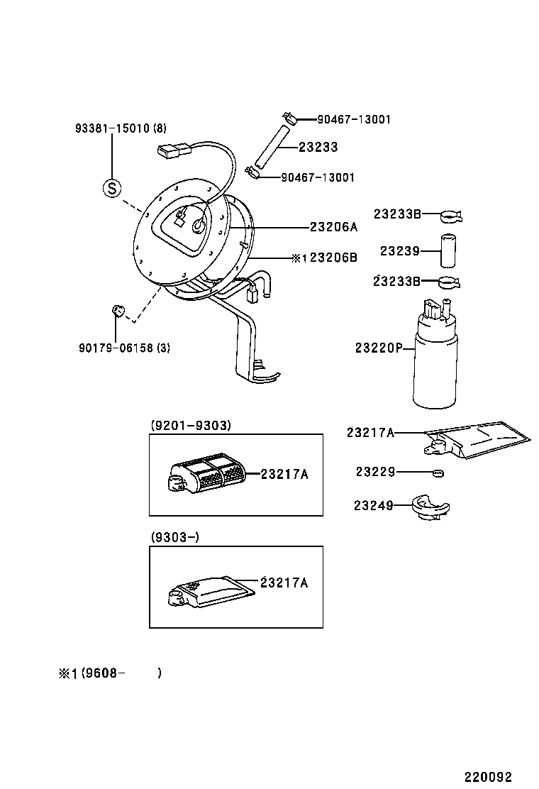 22210-46310 BODY ASSY, THROTTLE product image