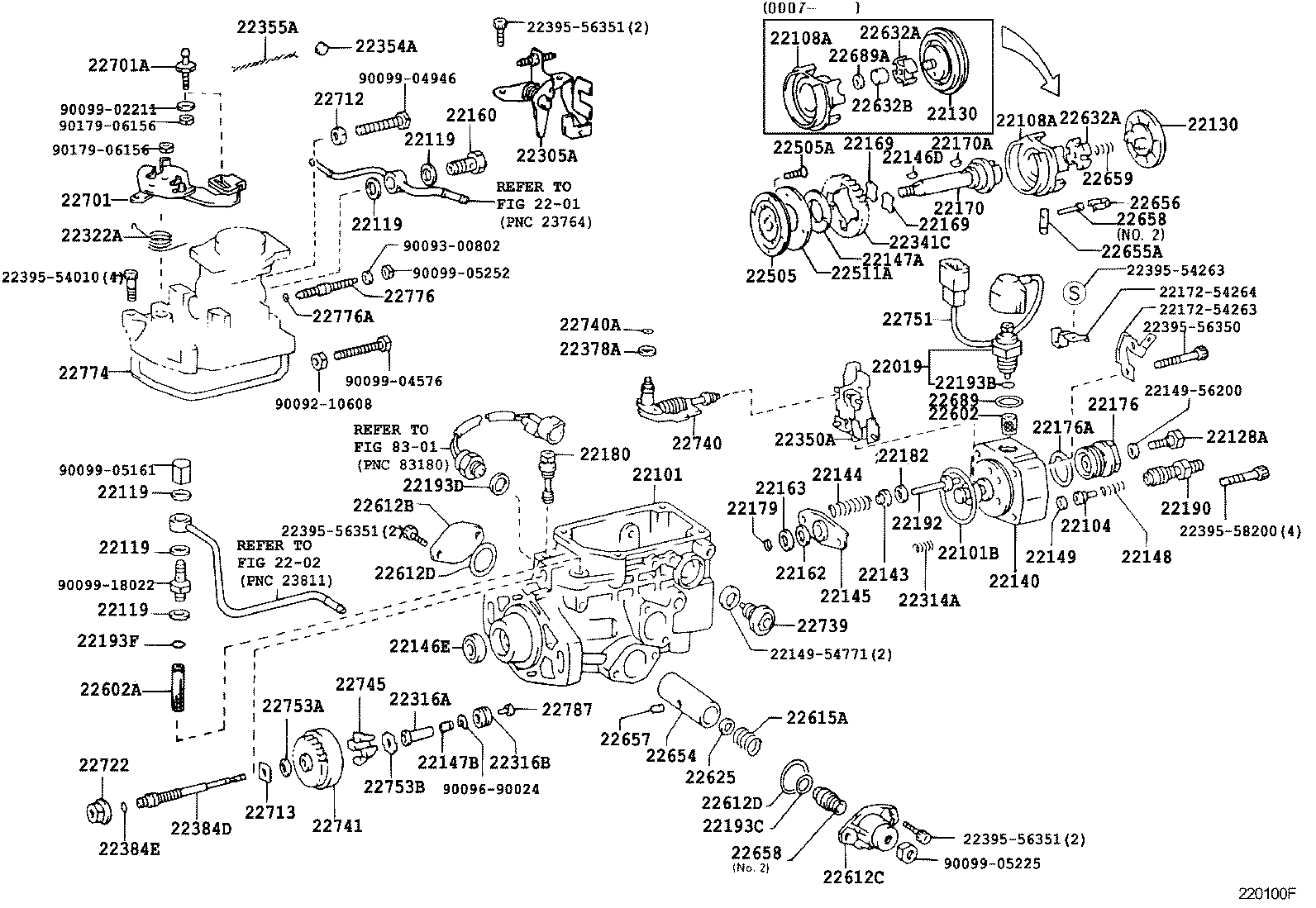 22101-5B640 HOUSING SUB-ASSY, INJECTION PUMP product image