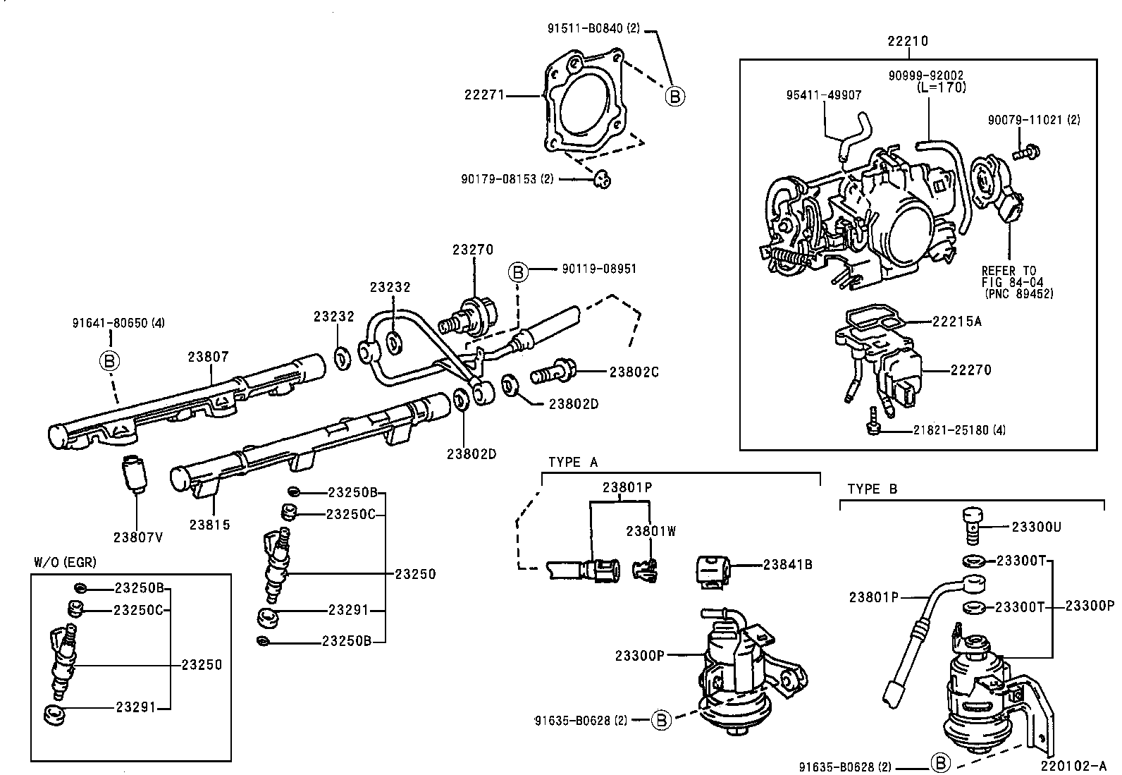 22210-20100 BODY ASSY, THROTTLE product image