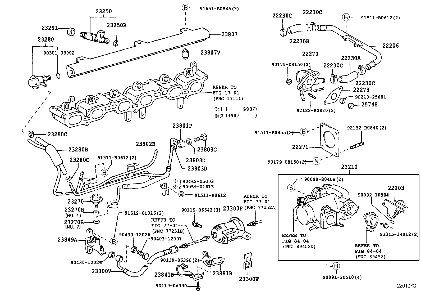 22210-46310 BODY ASSY, THROTTLE product image