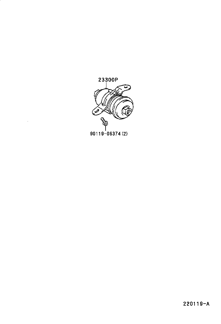 22271-46050 GASKET, THROTTLE BODY product image