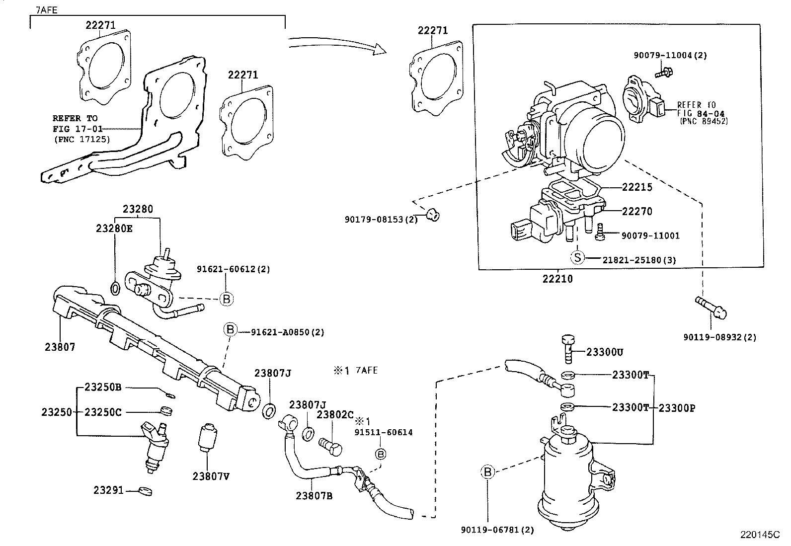 22210-16850 BODY ASSY, THROTTLE product image