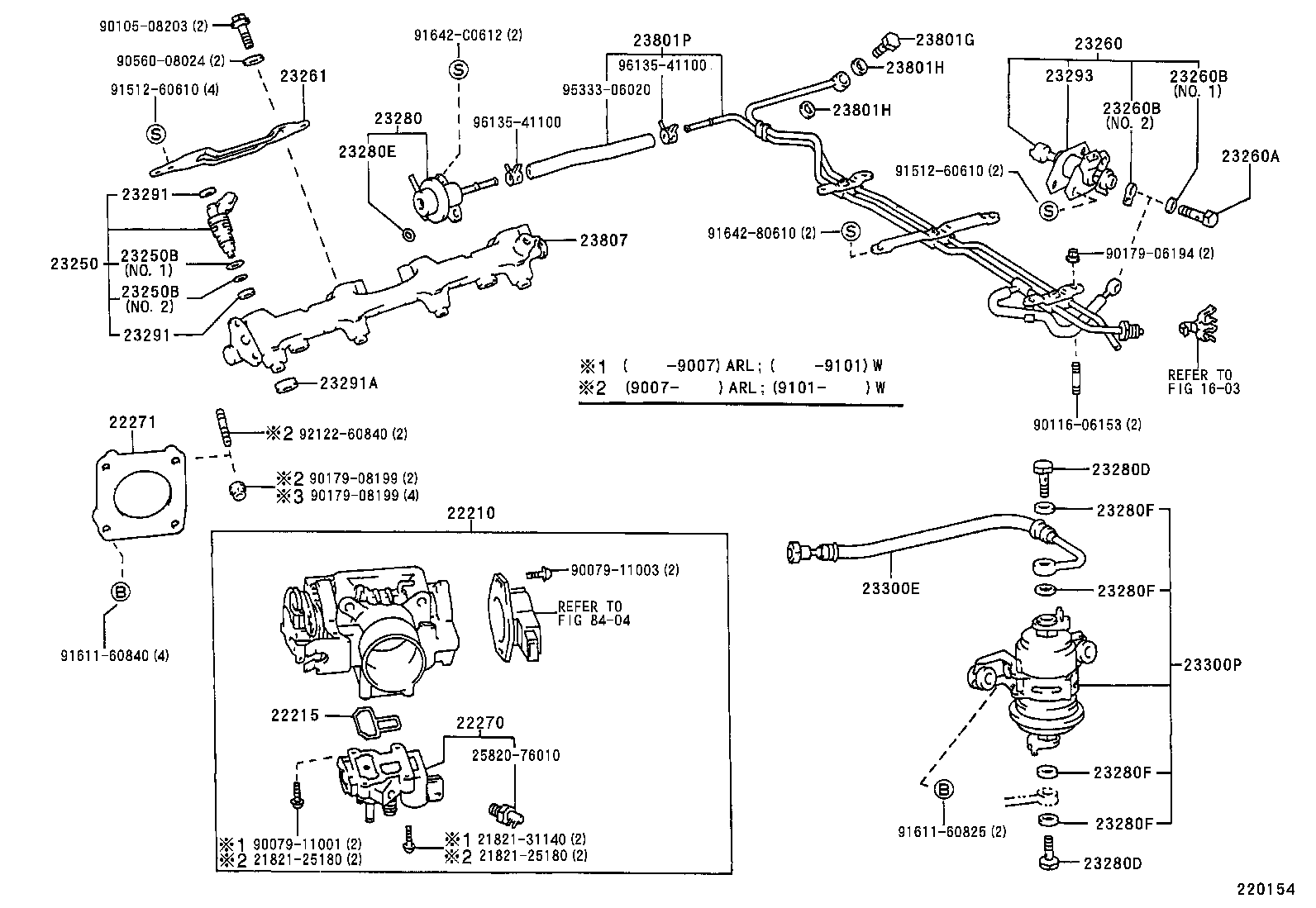 22271-76020 GASKET, THROTTLE BODY product image