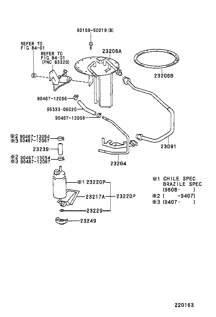 22271-15020 GASKET, THROTTLE BODY product image