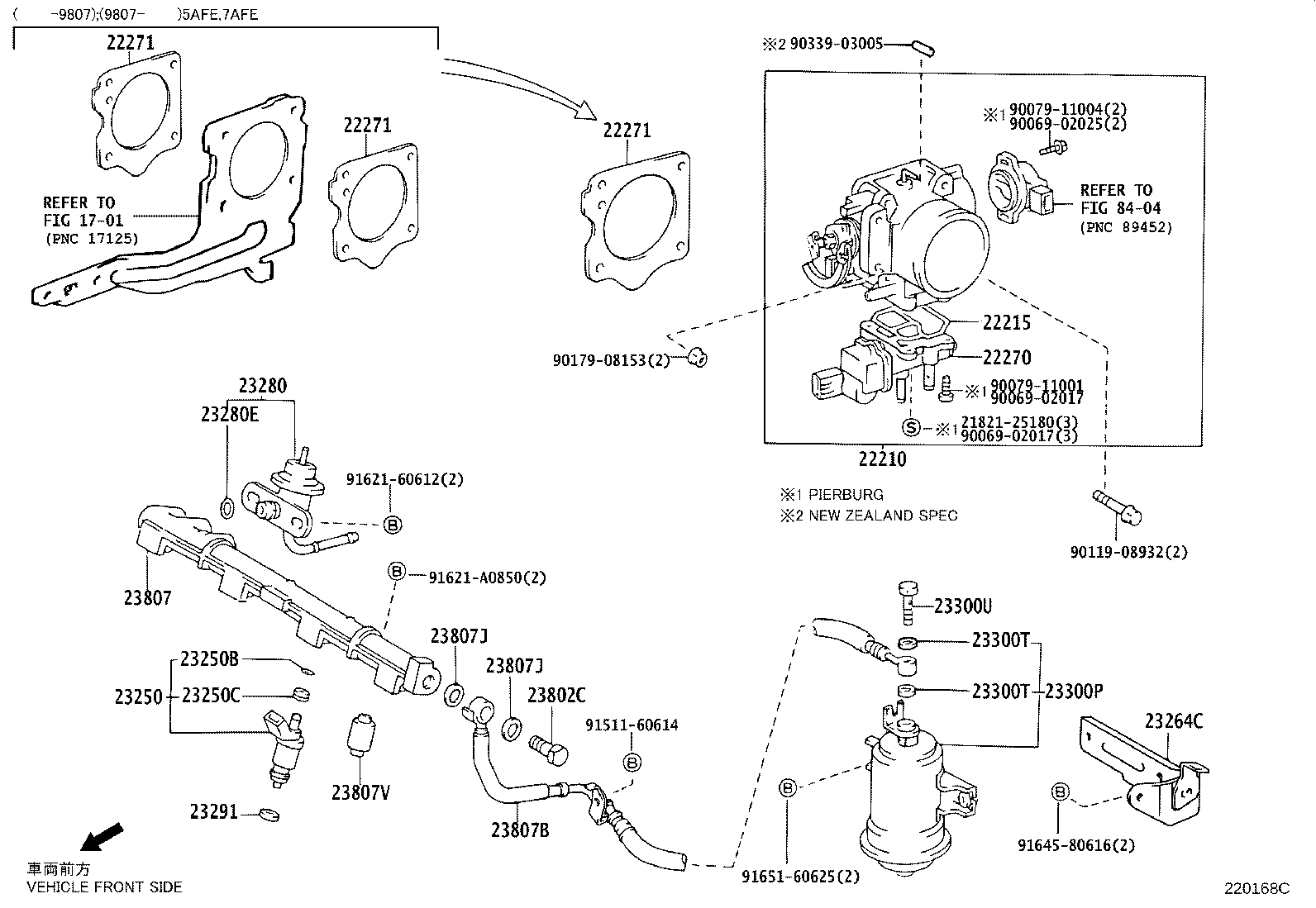 23209-15030 INJECTOR ASSY, FUEL product image