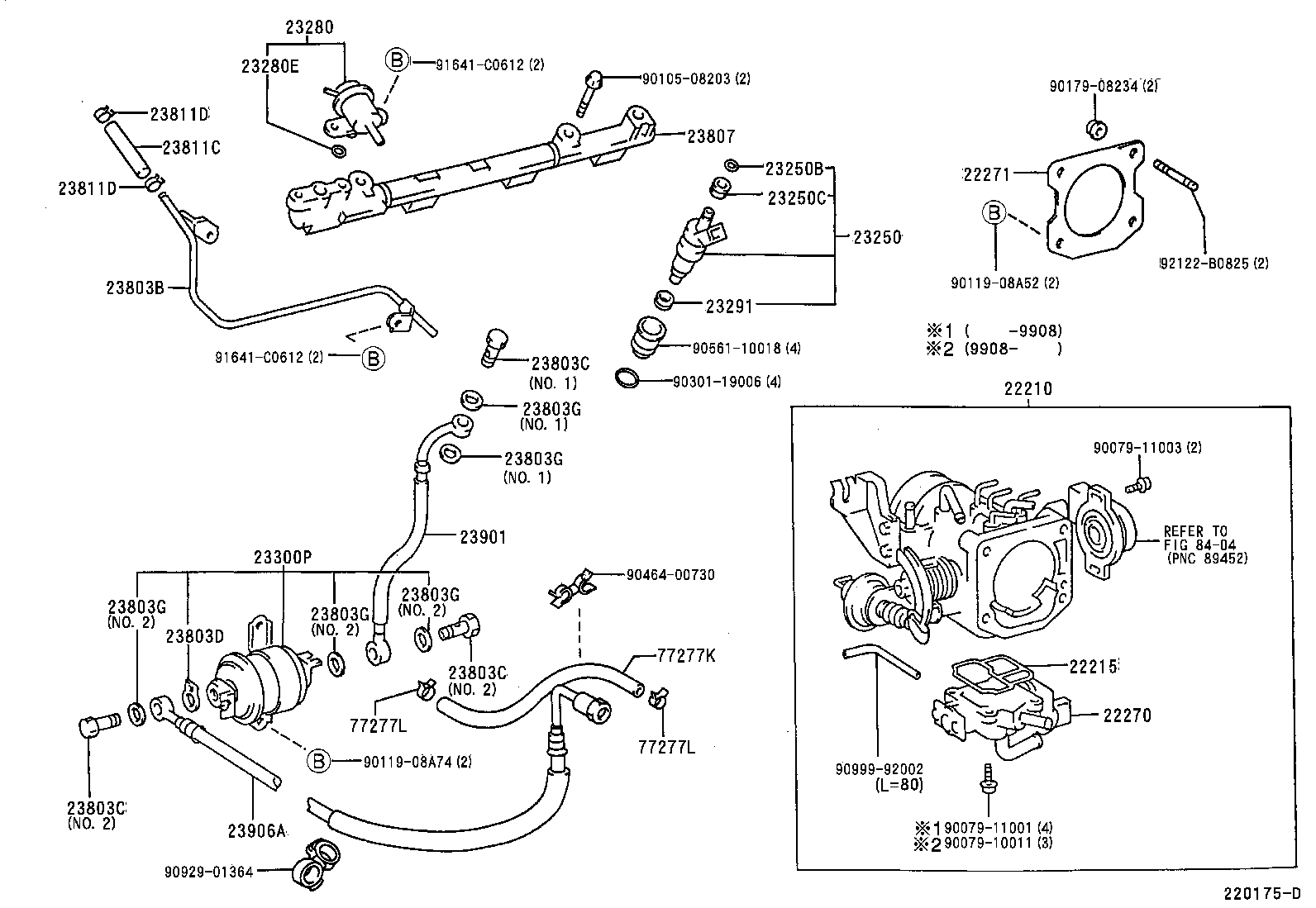 Toyota 22210-75210 BODY ASSY, THROTTLE