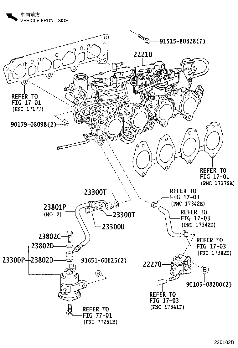 23209-15030 INJECTOR ASSY, FUEL product image