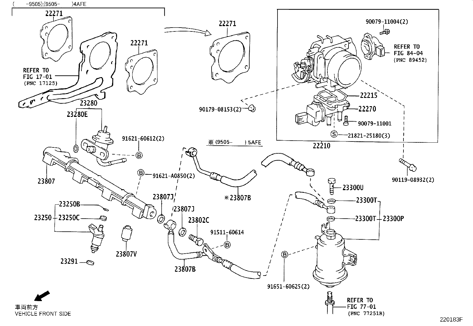 22210-16620 BODY ASSY, THROTTLE product image