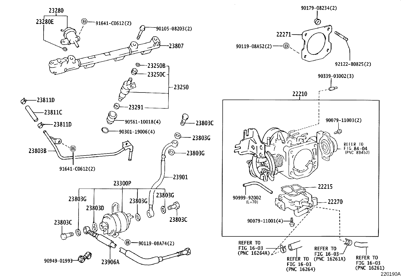 23801-62090 PIPE SUB-ASSY, FUEL, NO.1 product image