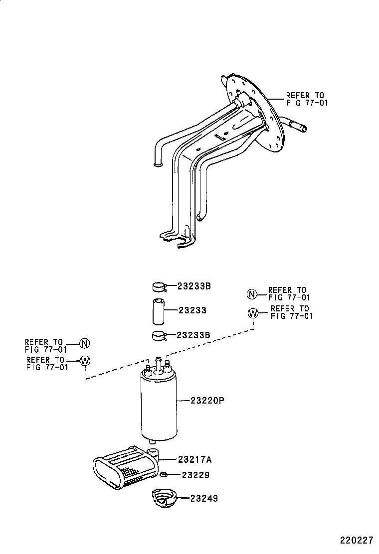 22271-46040 GASKET, THROTTLE BODY product image
