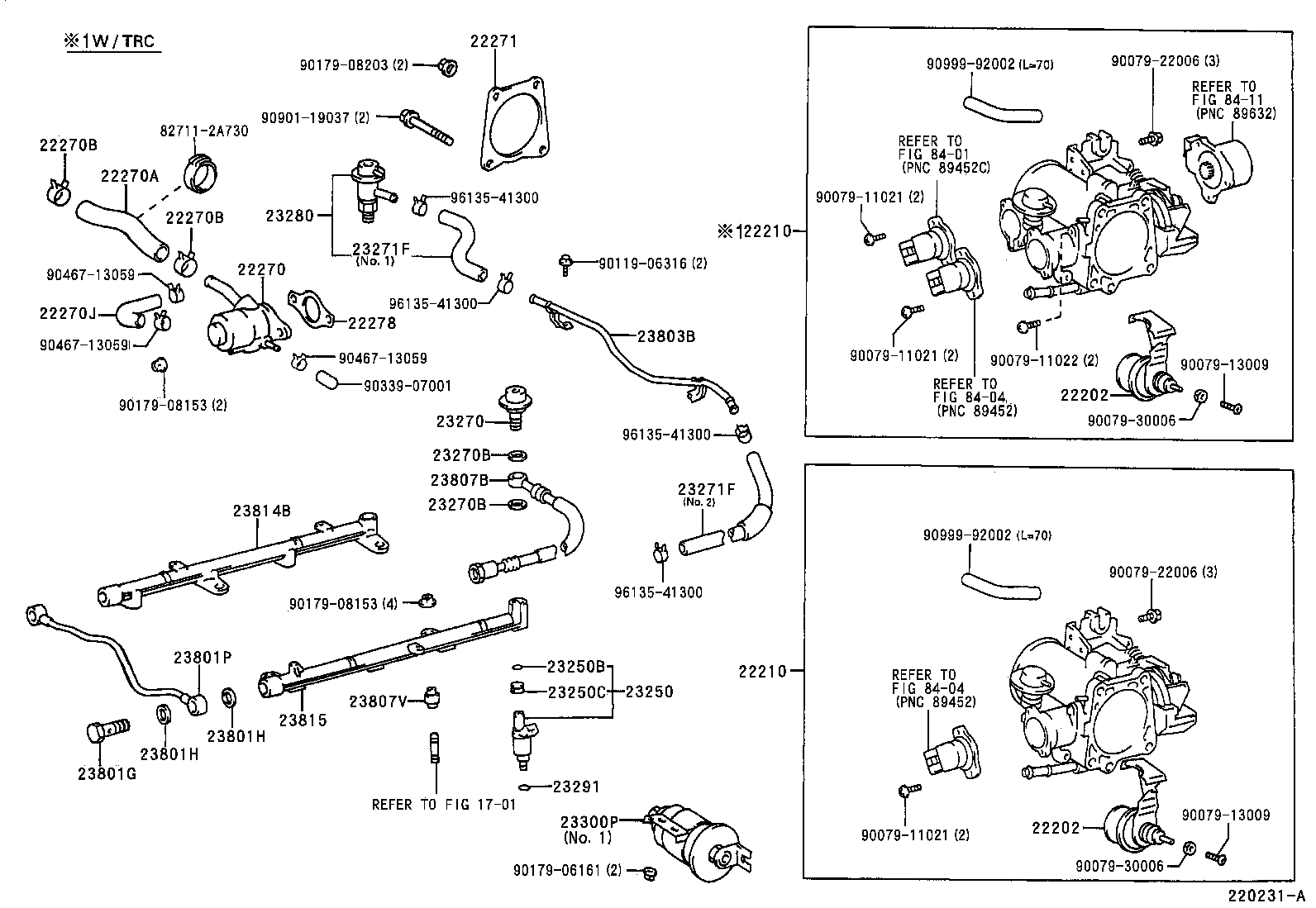 22271-50040 GASKET, THROTTLE BODY product image