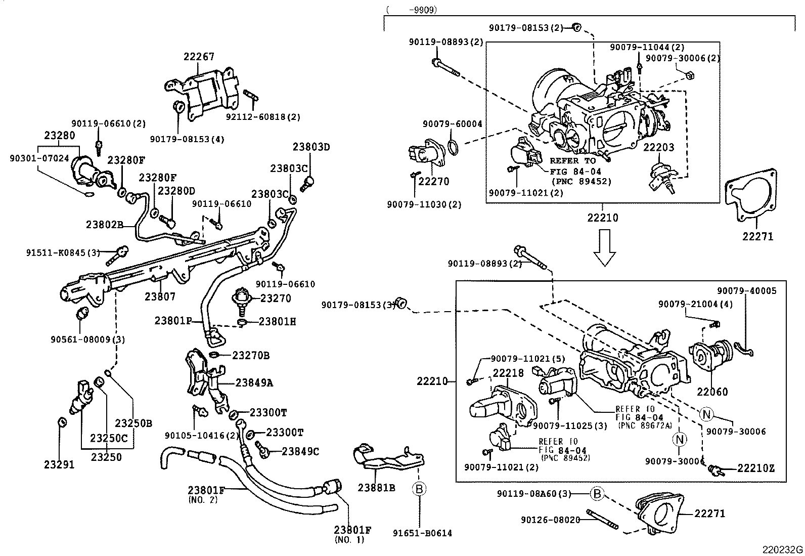 22271-46040 GASKET, THROTTLE BODY product image