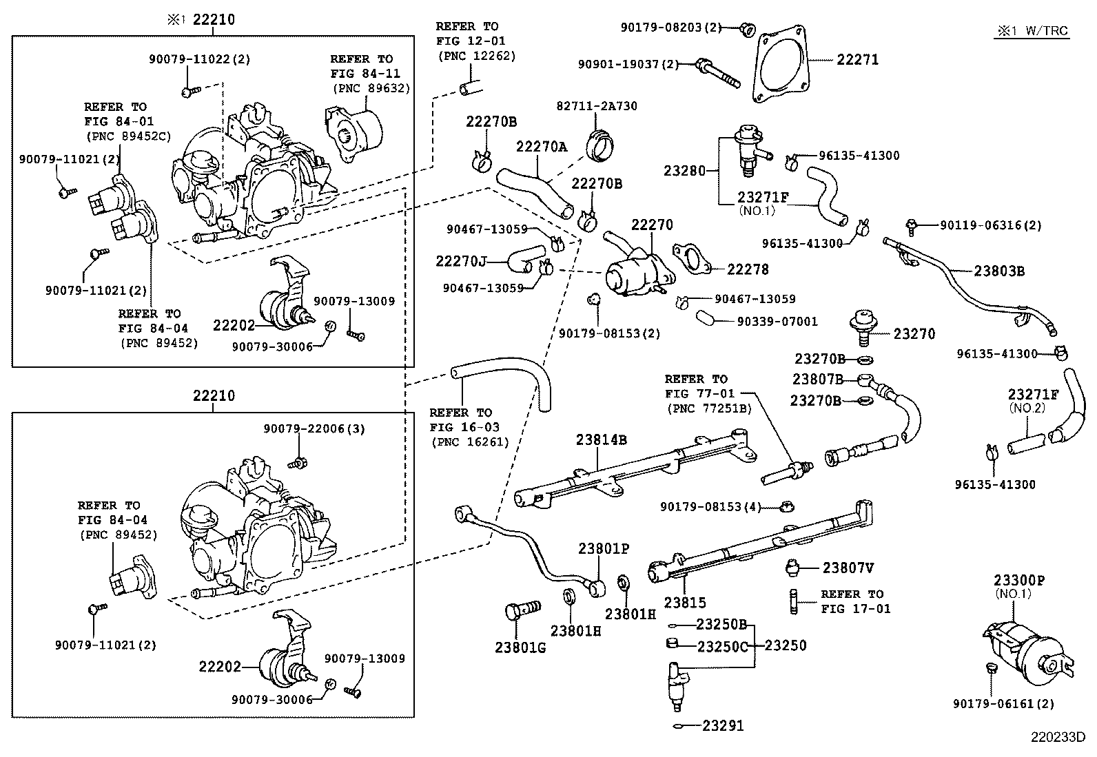 22210-50110 BODY ASSY, THROTTLE product image
