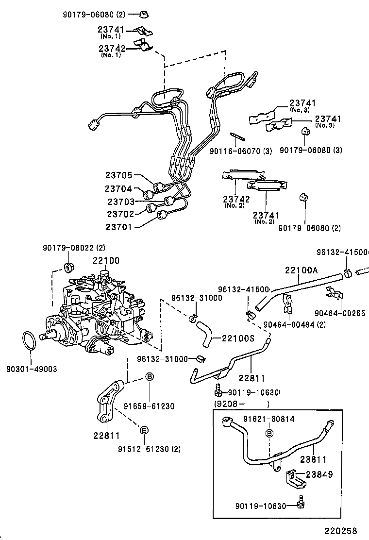 22100-1C461 PUMP ASSY, INJECTION OR SUPPLY product image