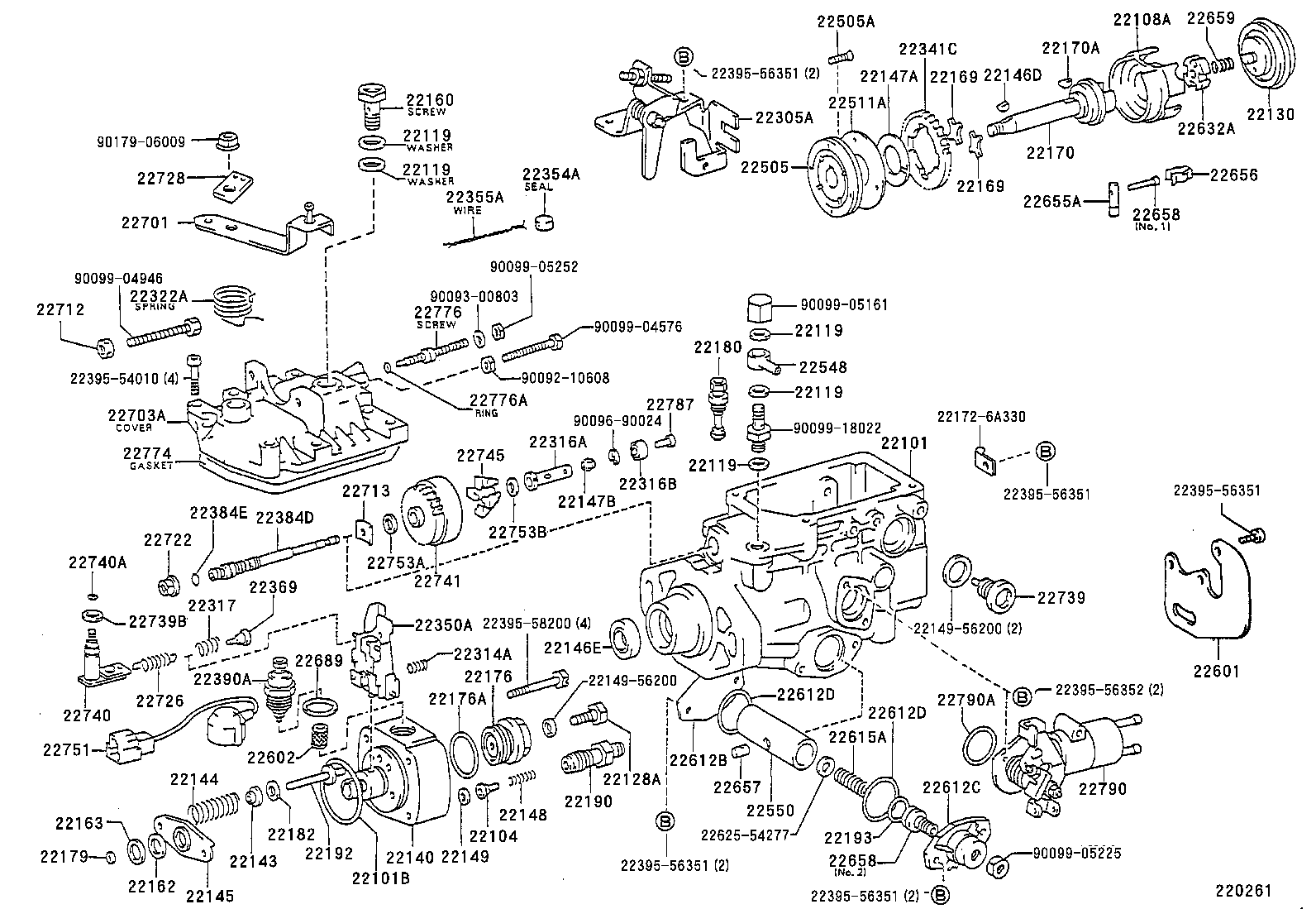 22130-17010 CAMPLATE SUB-ASSY, FACE product image