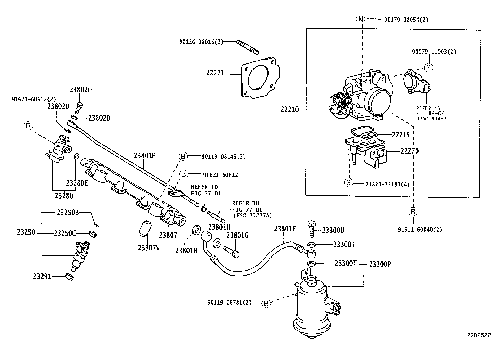 22210-1A080 BODY ASSY, THROTTLE product image