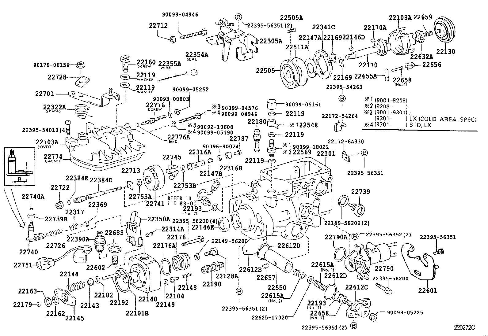 22130-17010 CAMPLATE SUB-ASSY, FACE product image