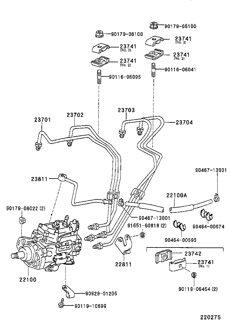 22100-17700 PUMP ASSY, INJECTION OR SUPPLY product image