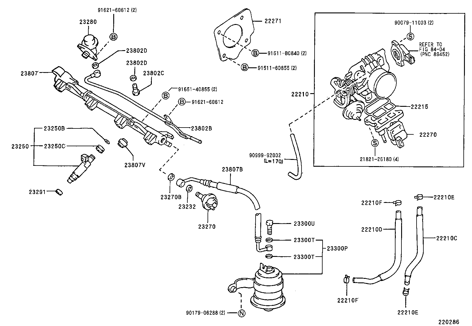 23209-16170 INJECTOR ASSY, FUEL product image