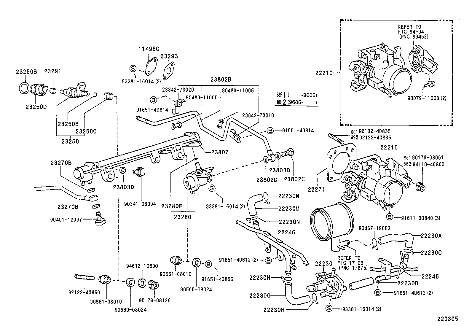 22210-73090 BODY ASSY, THROTTLE product image