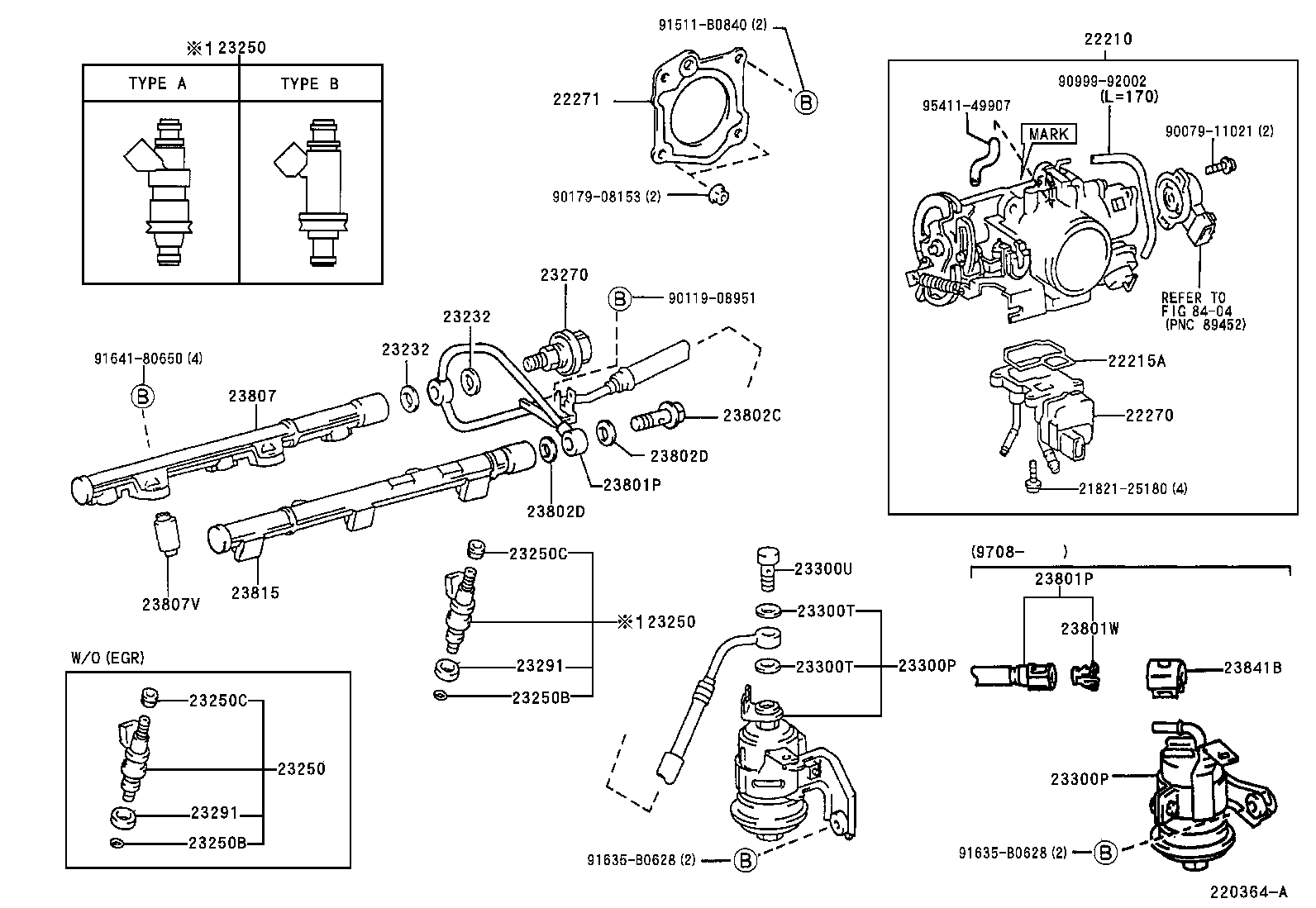 23209-11070 INJECTOR ASSY, FUEL product image