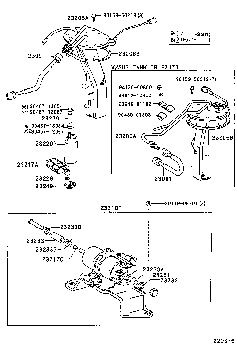22271-66020 GASKET, THROTTLE BODY product image