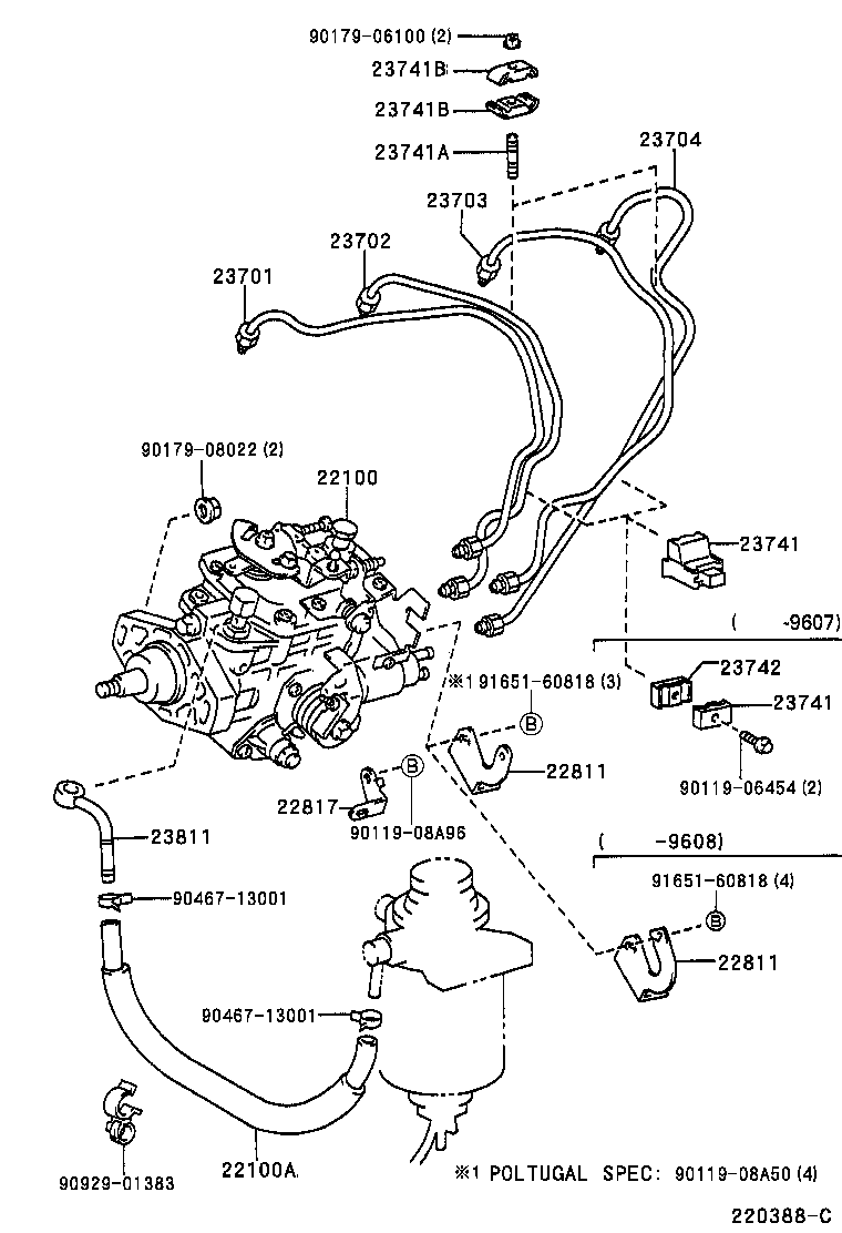 22100-5B540 PUMP ASSY, INJECTION OR SUPPLY product image