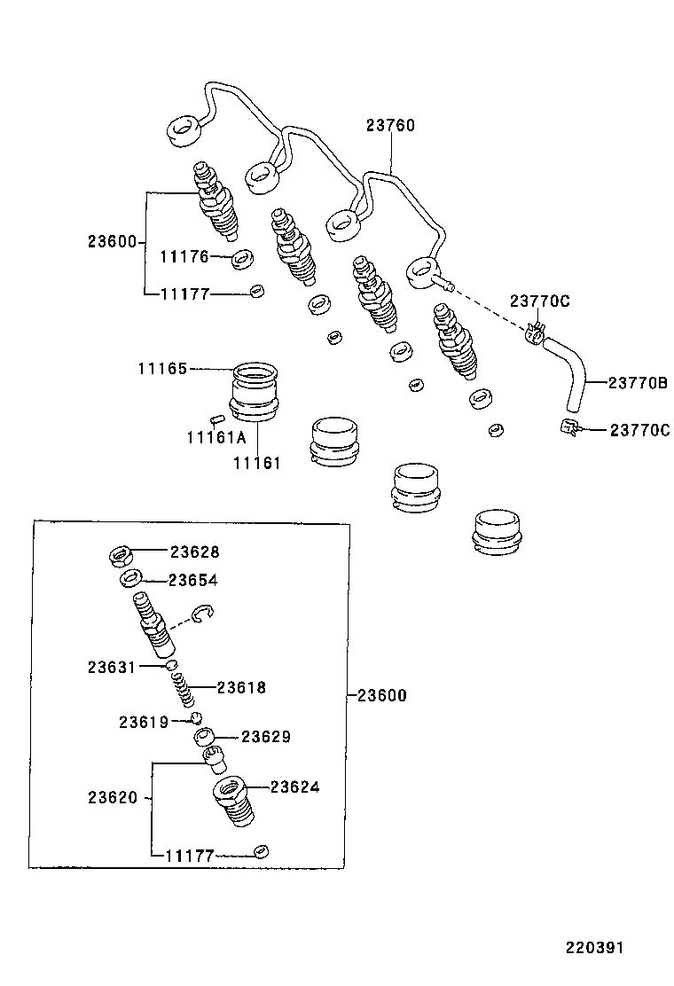 23618-54090 SPRING, NOZZLE HOLDER PRESSURE product image
