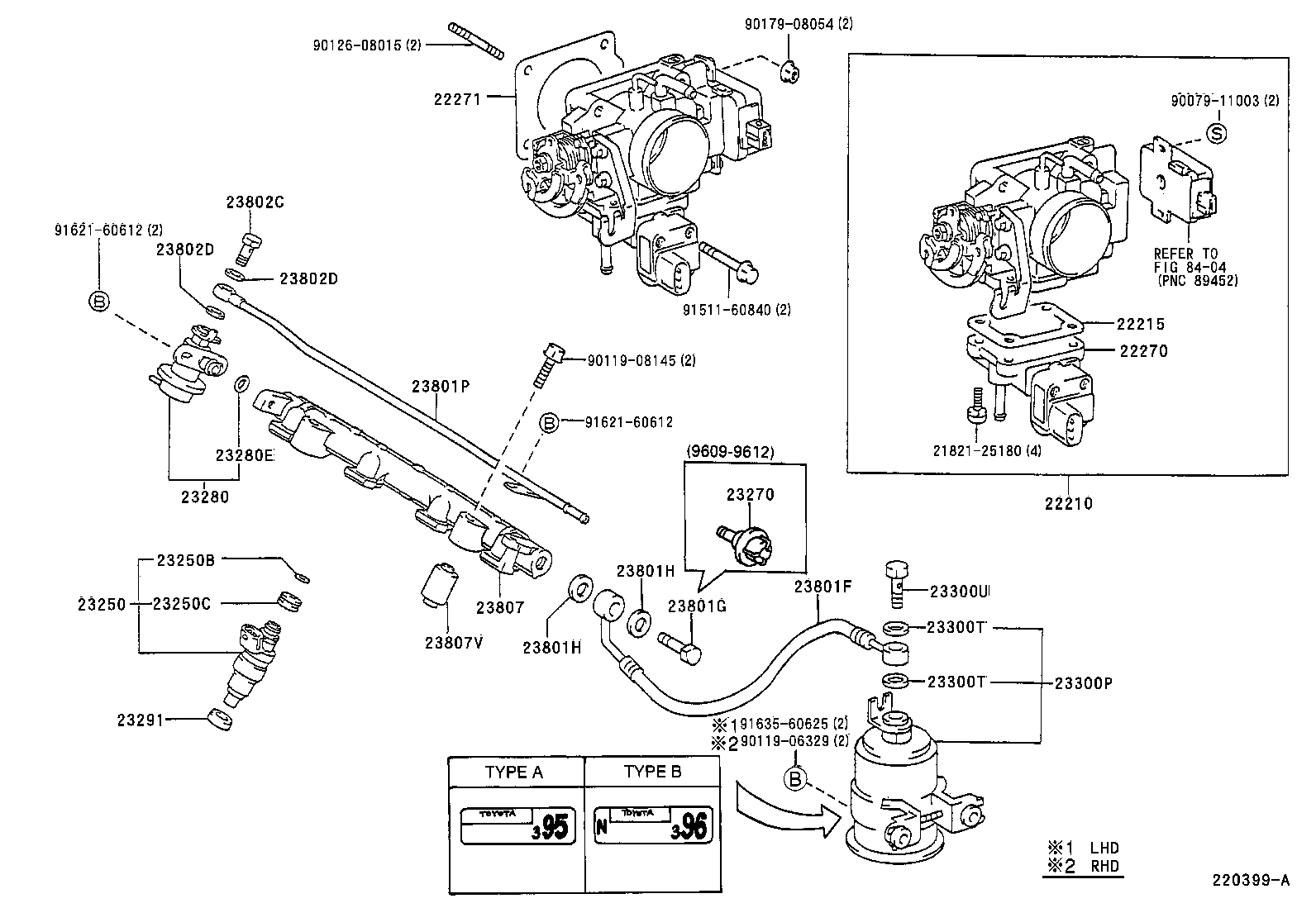 22271-11030 GASKET, THROTTLE BODY product image