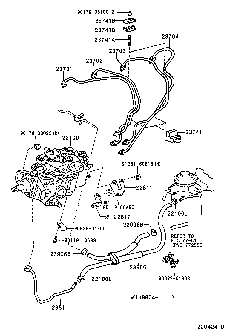 22100-30021 PUMP ASSY, INJECTION OR SUPPLY product image