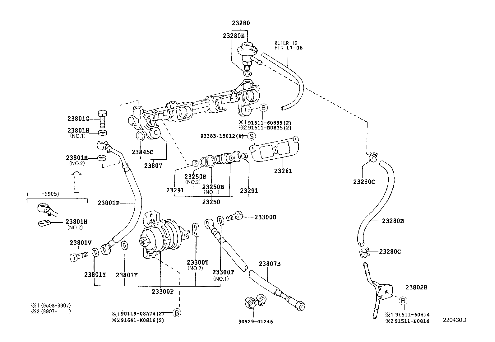 23209-79105 INJECTOR ASSY, FUEL product image