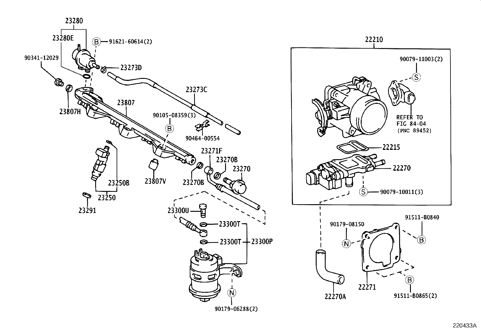 22271-88580 GASKET, THROTTLE BODY product image