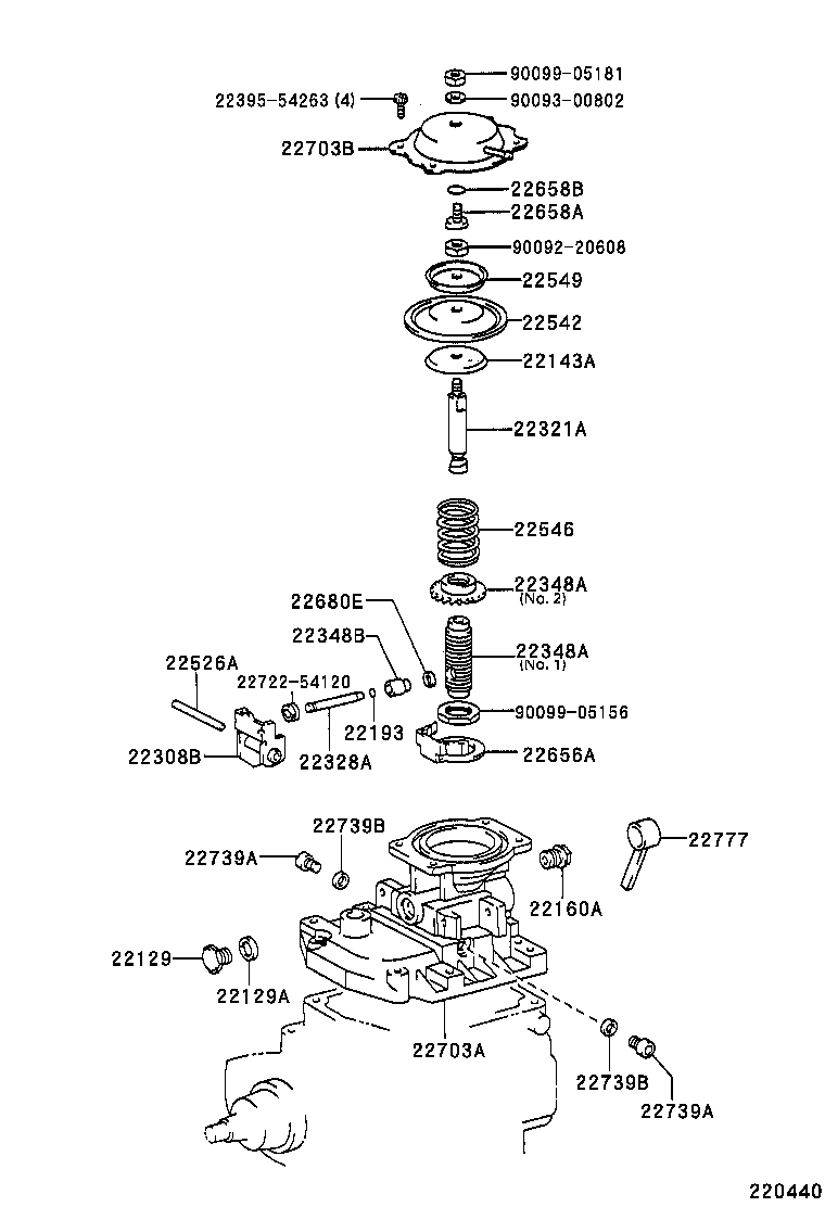 22101-5B680 HOUSING SUB-ASSY, INJECTION PUMP product image