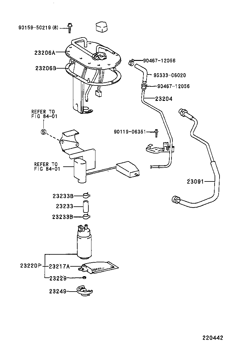 23271-74480 HOSE, FUEL product image