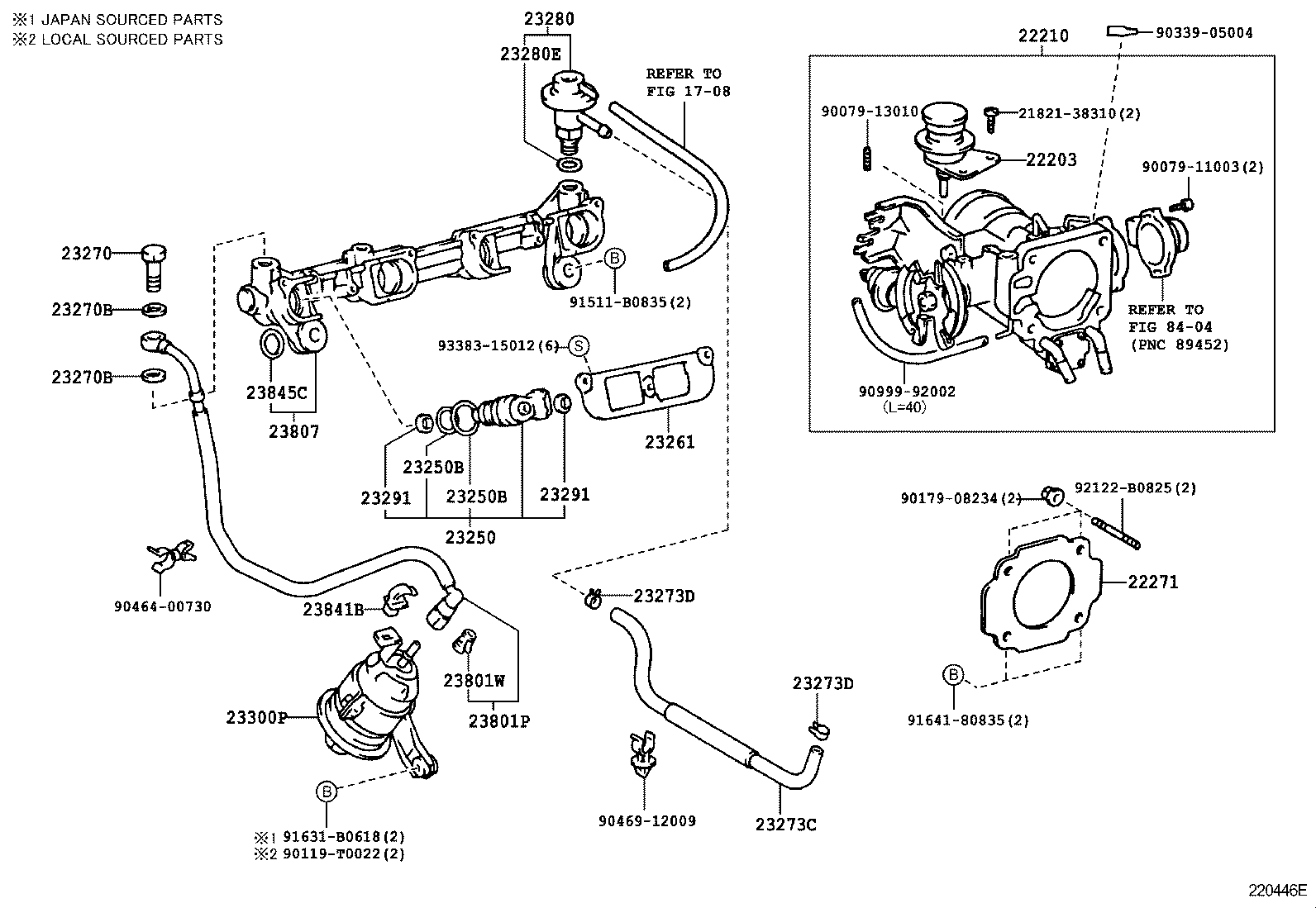 23273-75080 HOSE, FUEL, NO.2 product image