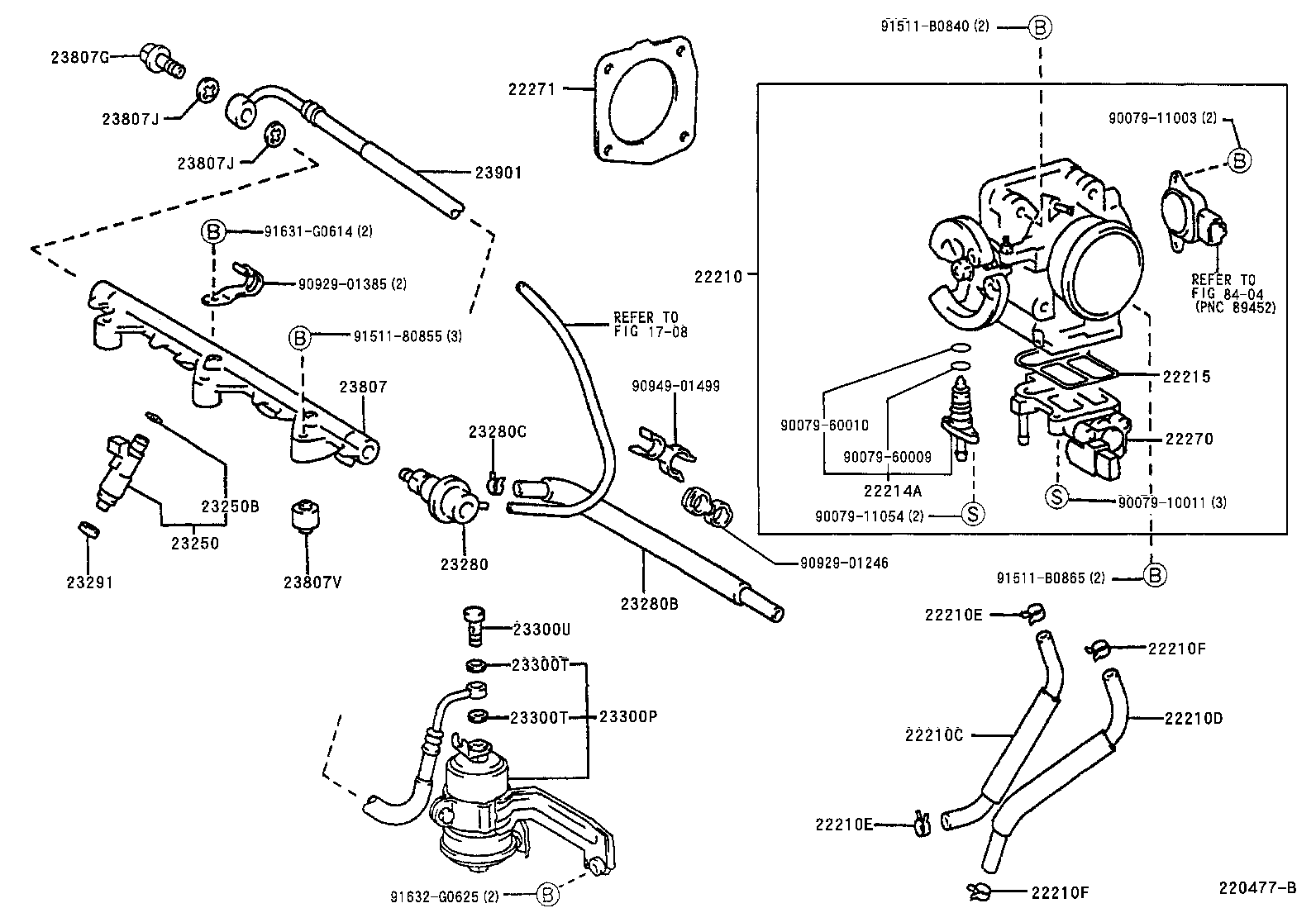 23901-88561 TUBE SUB-ASSY, FUEL product image