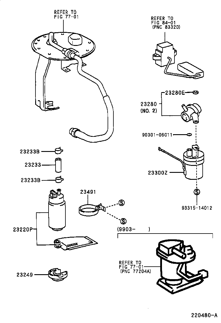23100-28030 PUMP ASSY, FUEL product image