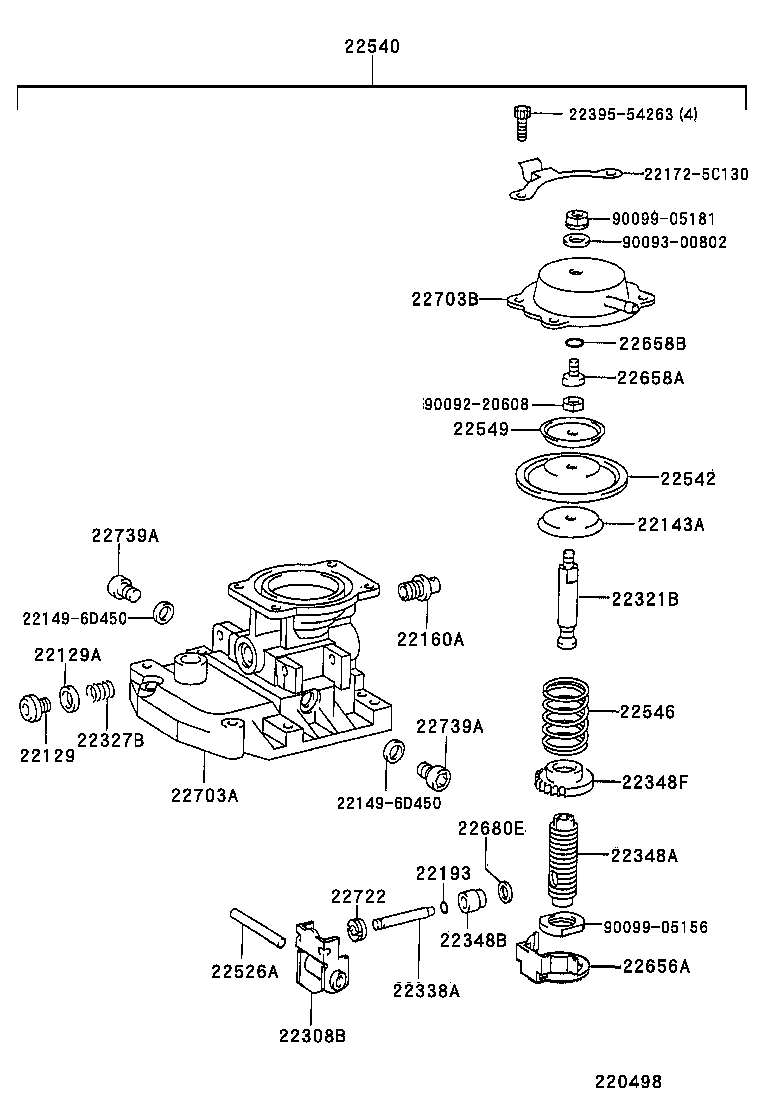 22101-5C351 HOUSING SUB-ASSY, INJECTION PUMP product image